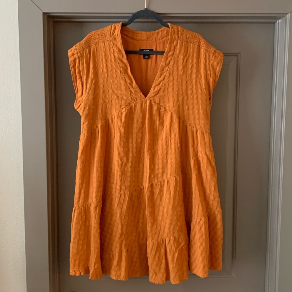 Anthropologie Maeve Seersucker Dress